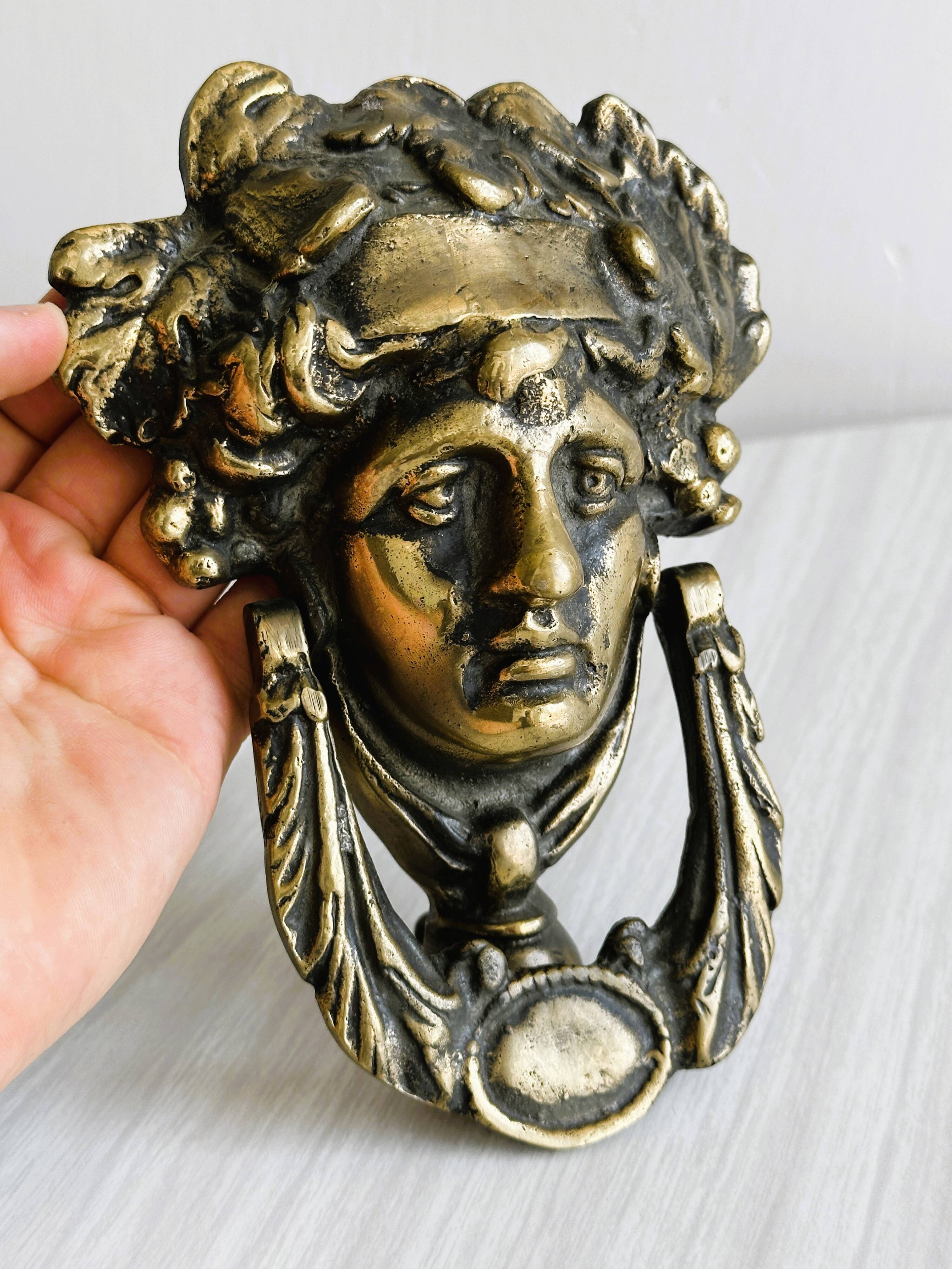 Antique Brass Door Knocker