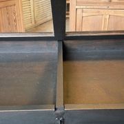 Antique display cabinet on legs