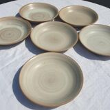 Set 17 plates Niderviller model Pierre