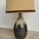 Lamp foot in stoneware Vintage Betschdorf Rémy fils