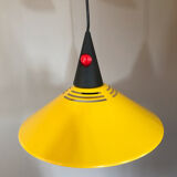 Suspension postmoderne brilliant jaune