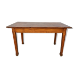 Farmhouse table bistro old trumpet feet