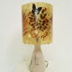 Vintage Accolay lamp in resin and ceramics
