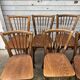 (Lot) 8 chaises bistrot estampillées Baumann