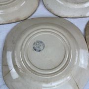 Antique plate from the late 19th century.