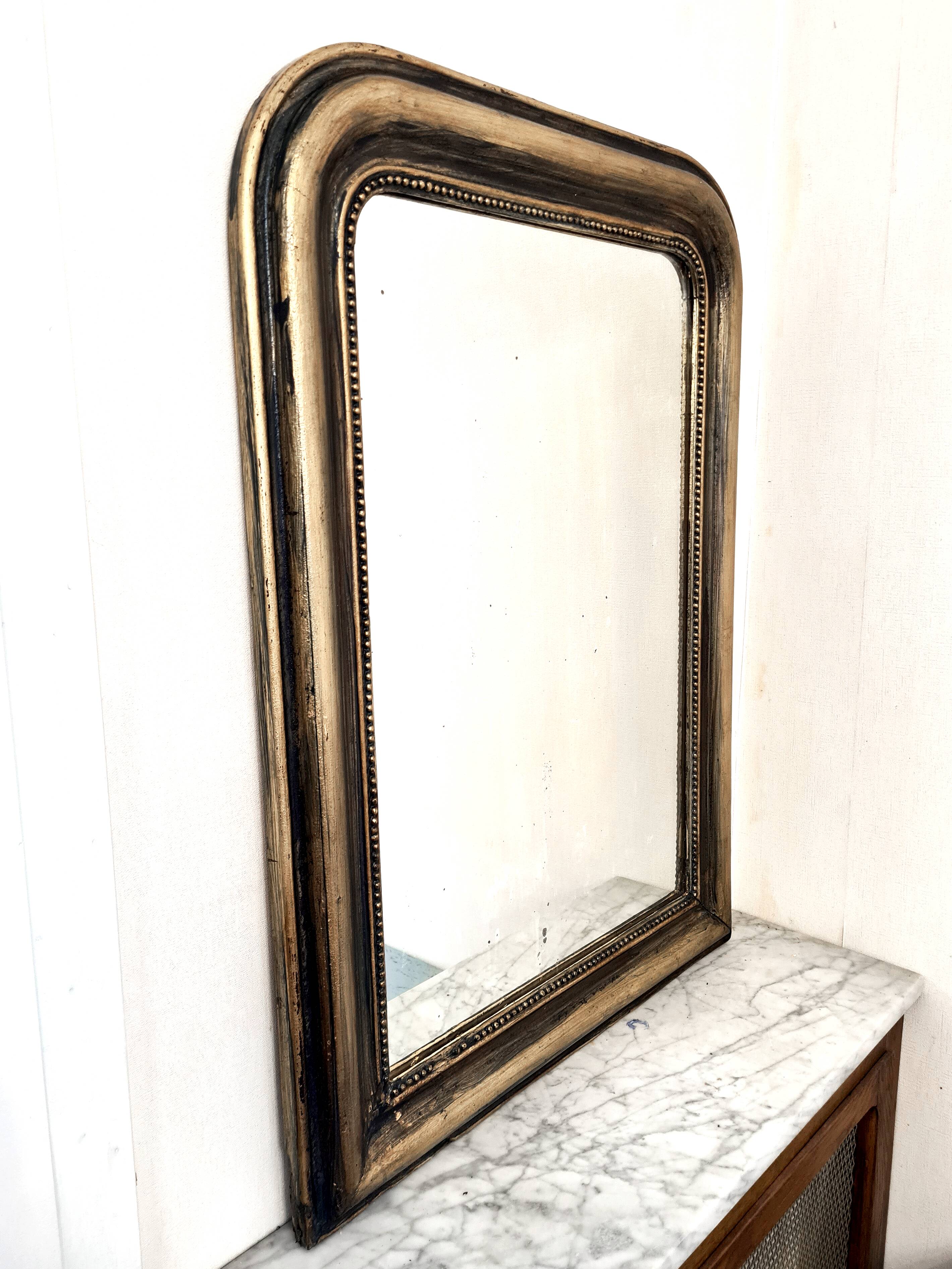 Antique Louis-Philippe mirror "Léonard"