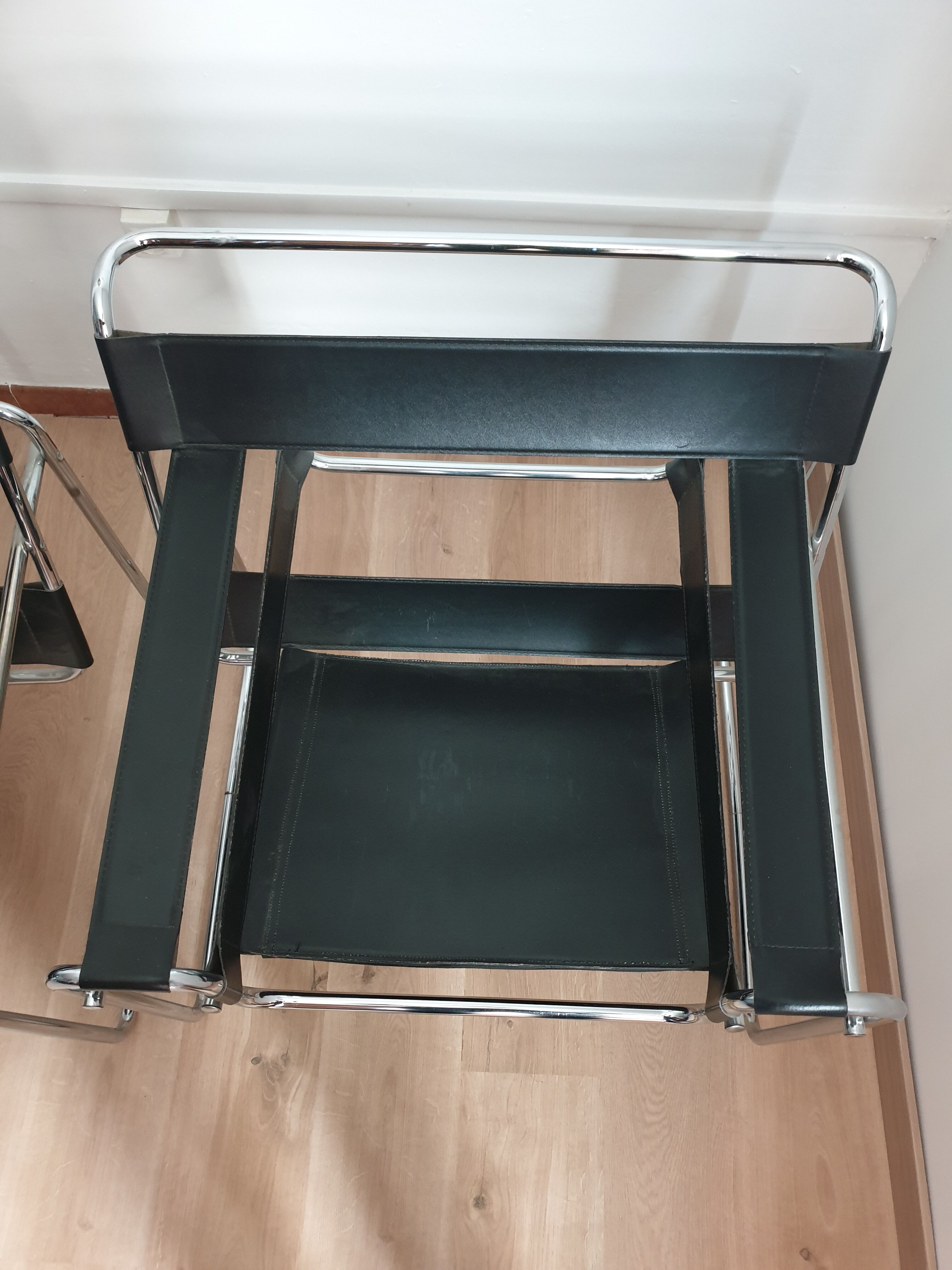 Paire de fauteuils wassily de Marcel Breuer