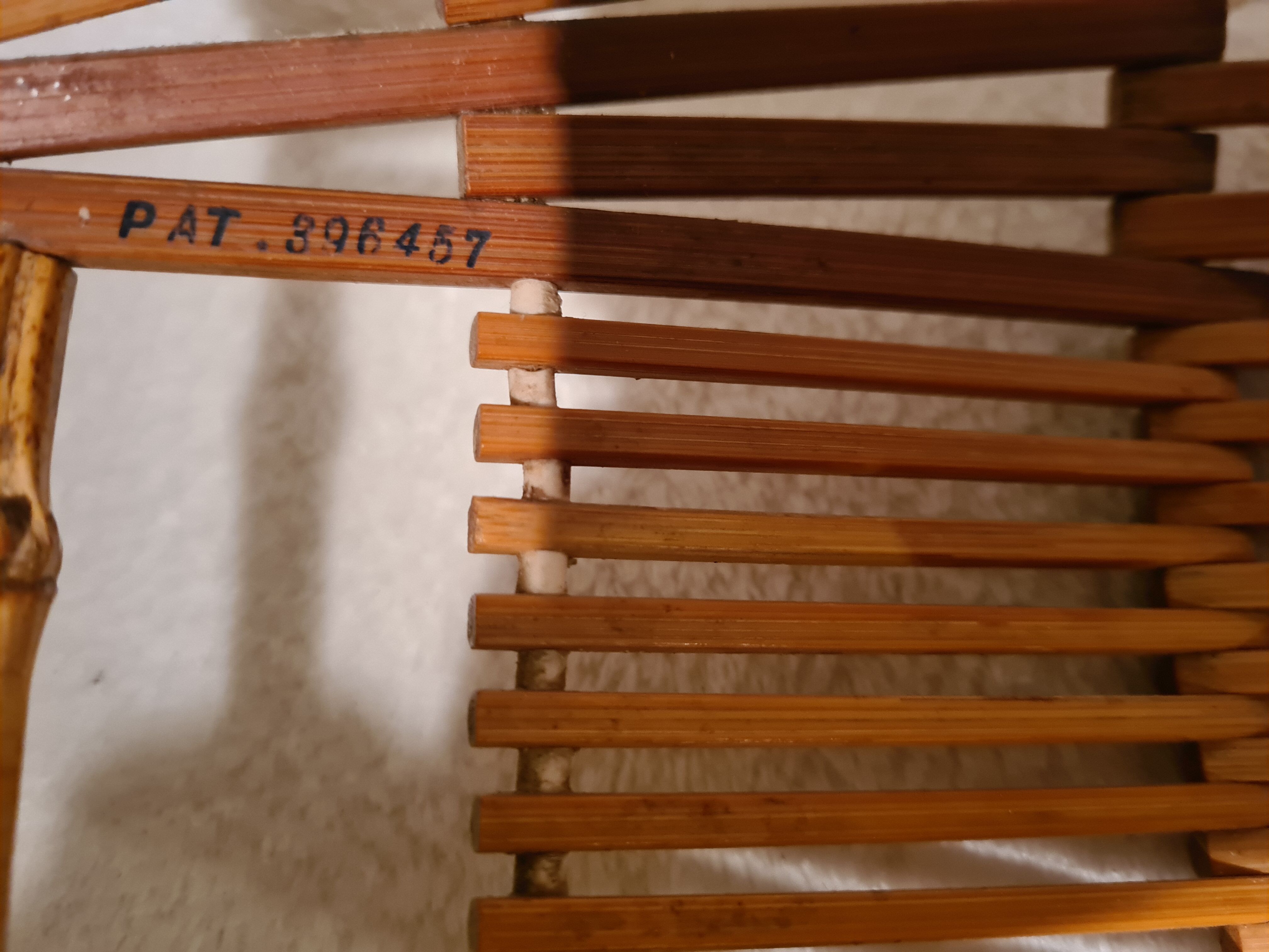 Wooden and bamboo basket