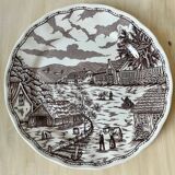 Plat manufacture italienne N. Fontabesso 1760