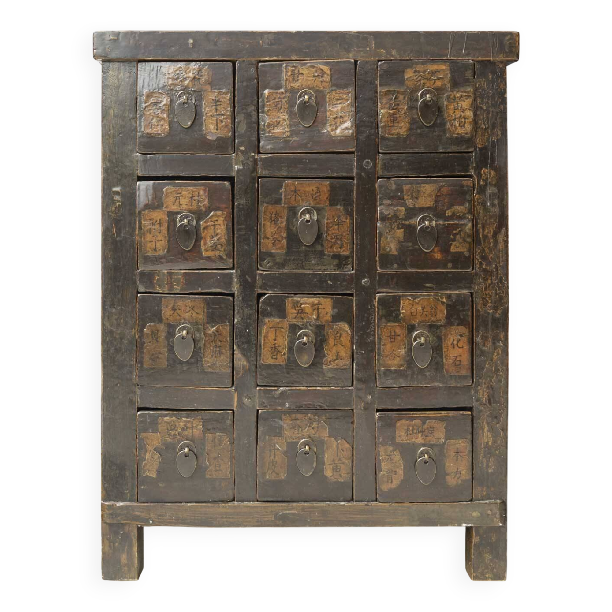 Antique Chinese apothecary cabinet