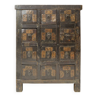Antique Chinese apothecary cabinet