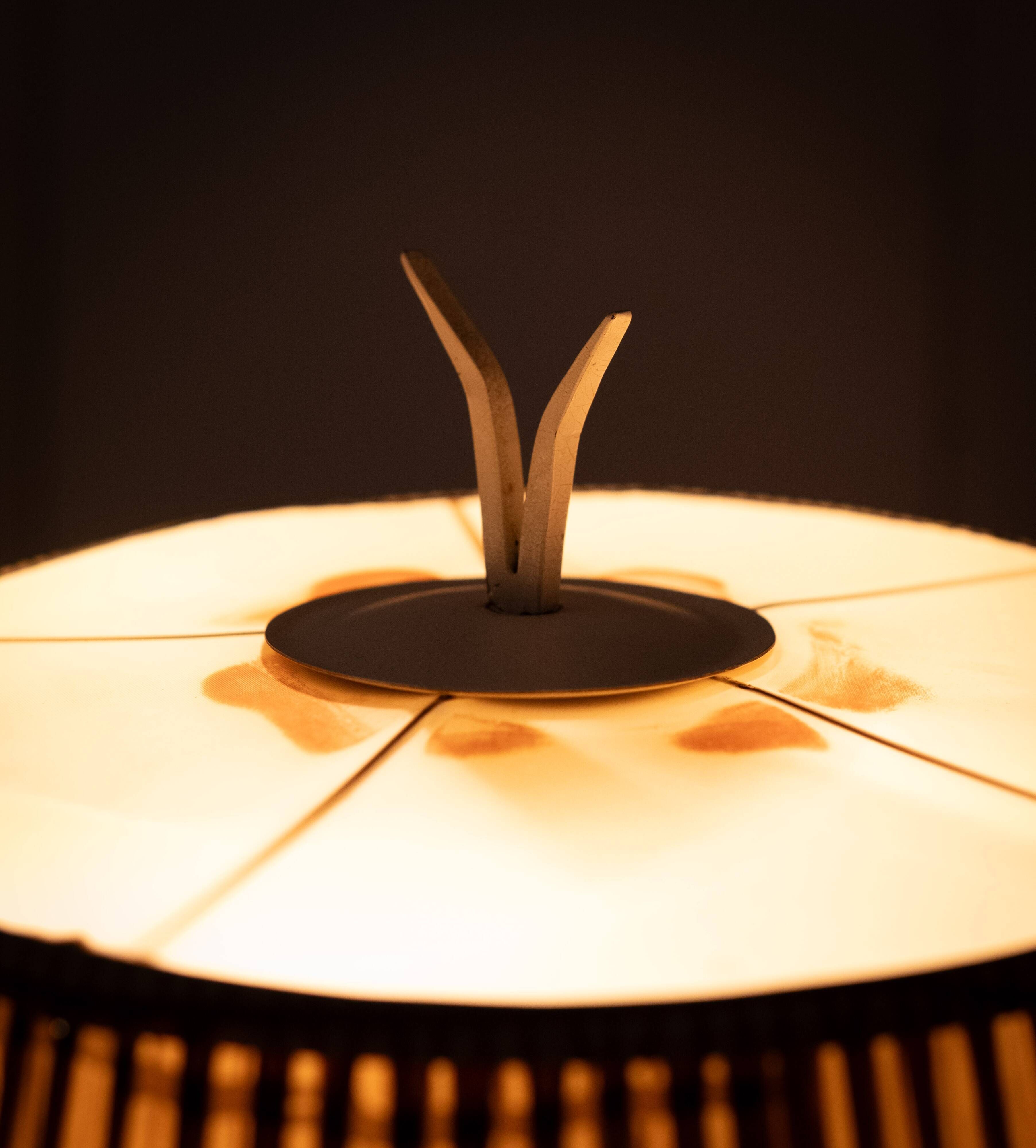 Mid Century Modern Tripod Floor lamp Holland 1950s