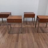 Bedside tables 4 pieces 70s Italy