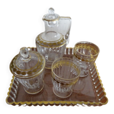 Former night service golden crystal Louis Damon - 20 Bd malherbes Paris - Signed