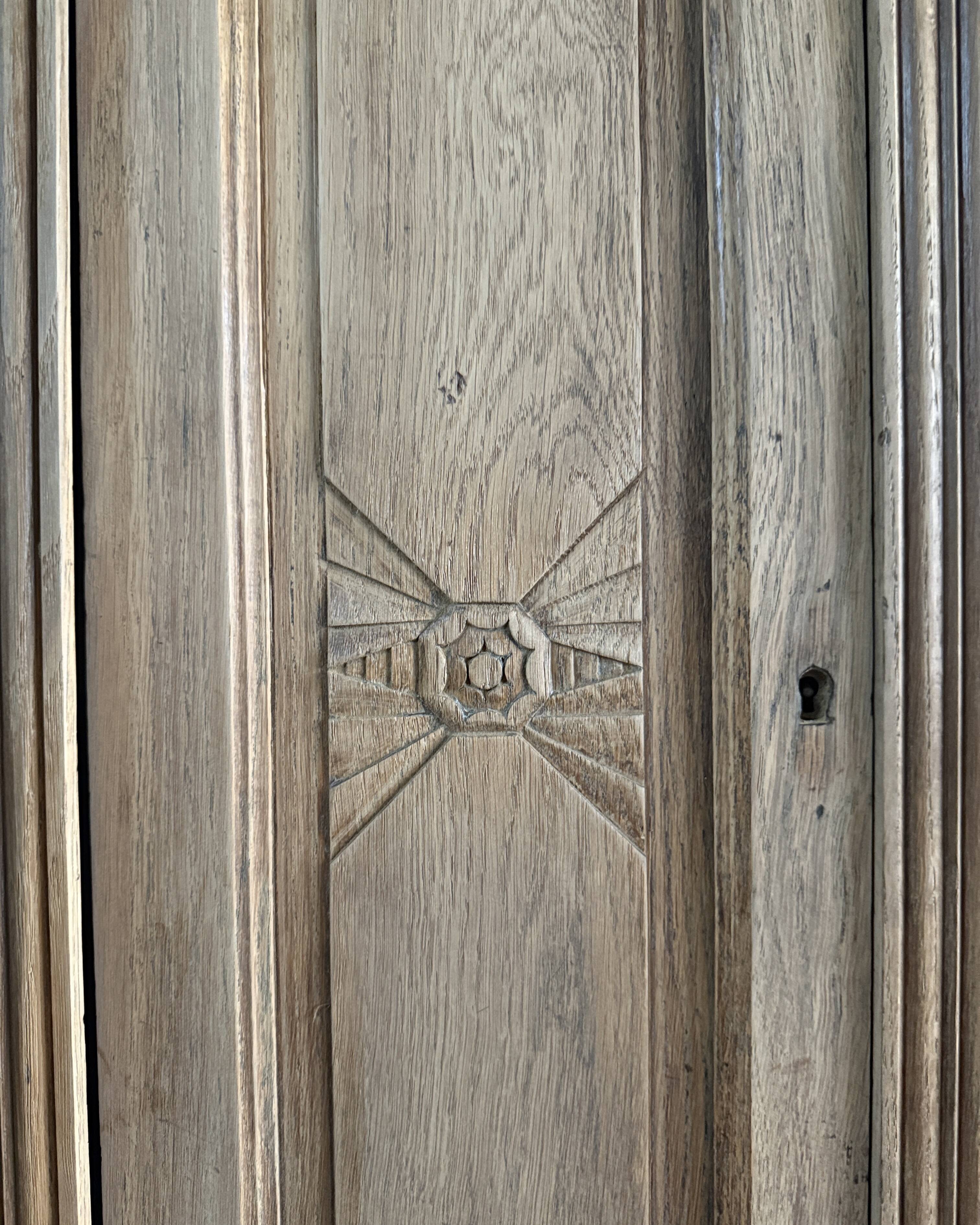 Armoire Art Déco en chêne (rénovée)