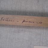 Sillans, 38, old oil on canvas