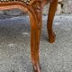 antique Louis XV Rocaille Rococo French vintage ottoman stool footstools