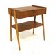 Table de chevet scandinave en teck, AB Carlströms, Suède, 1960