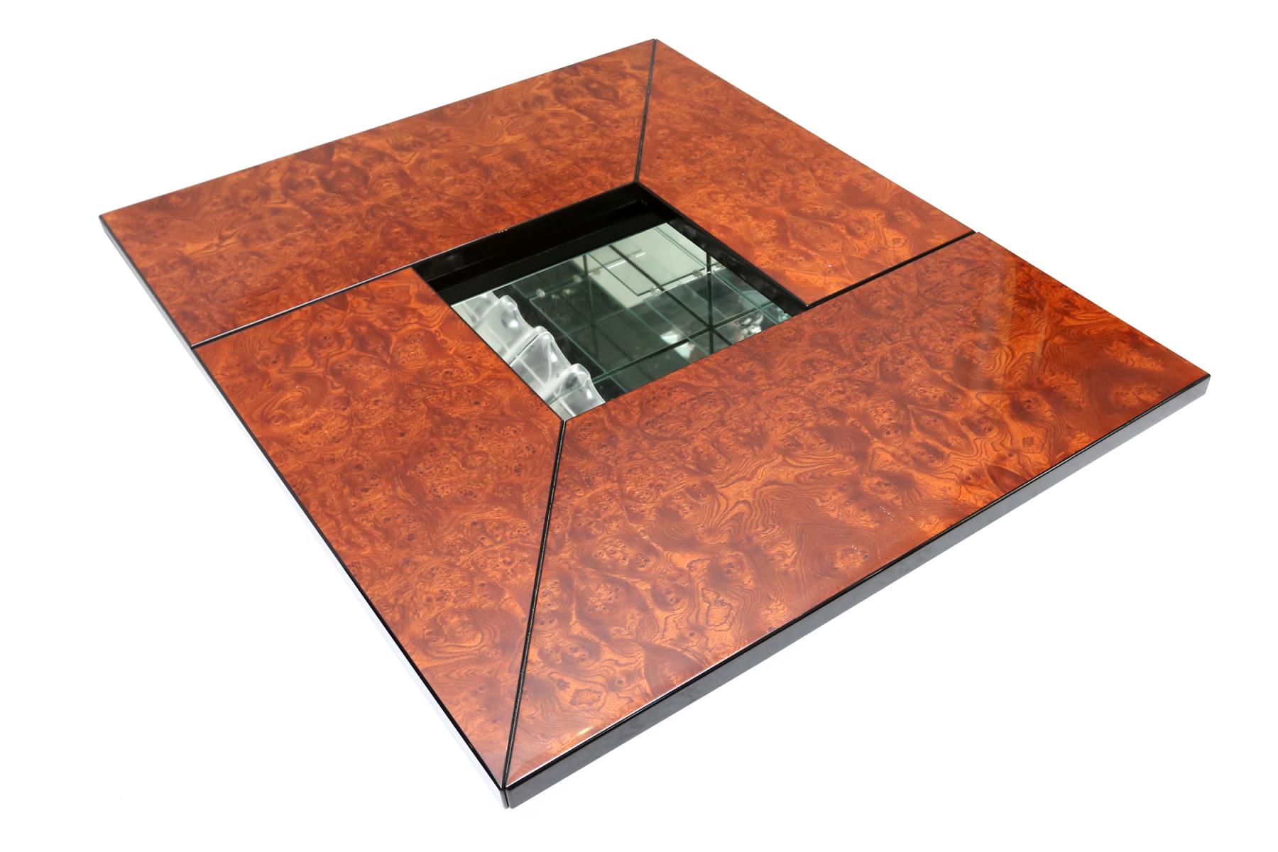 Table low Burl by Paul Michel 1970 s