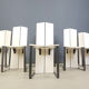 Chaises de salle à manger postmodernes, ensemble de 6 - années 1980