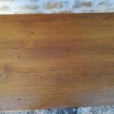 Oak table with two extensions
