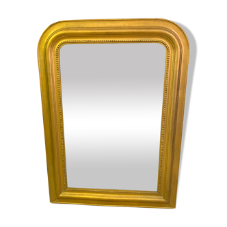 Miroir Louis Philippe doré 88x63 cm
