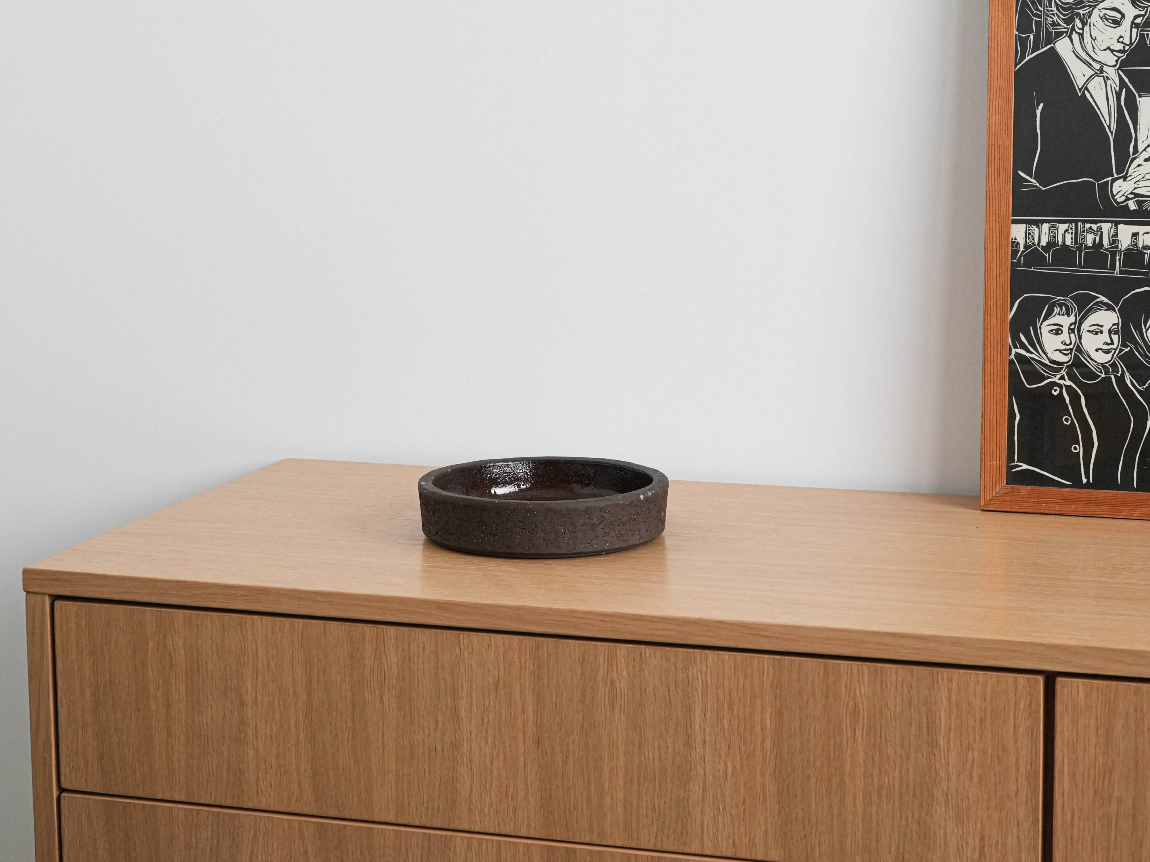 Ceramic bowl, Danish design, 1960s, manufacturer: Lehmann