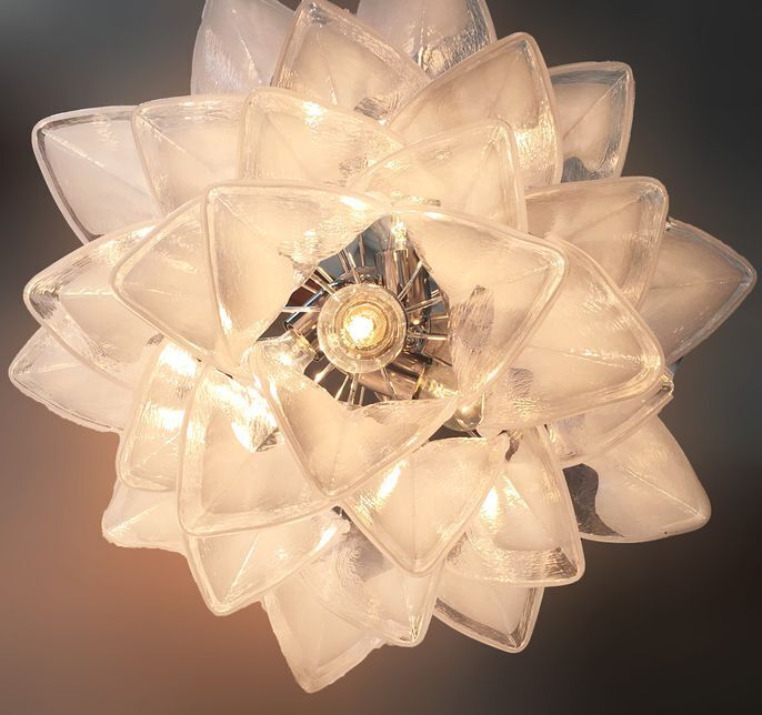 Murano glass chandelier