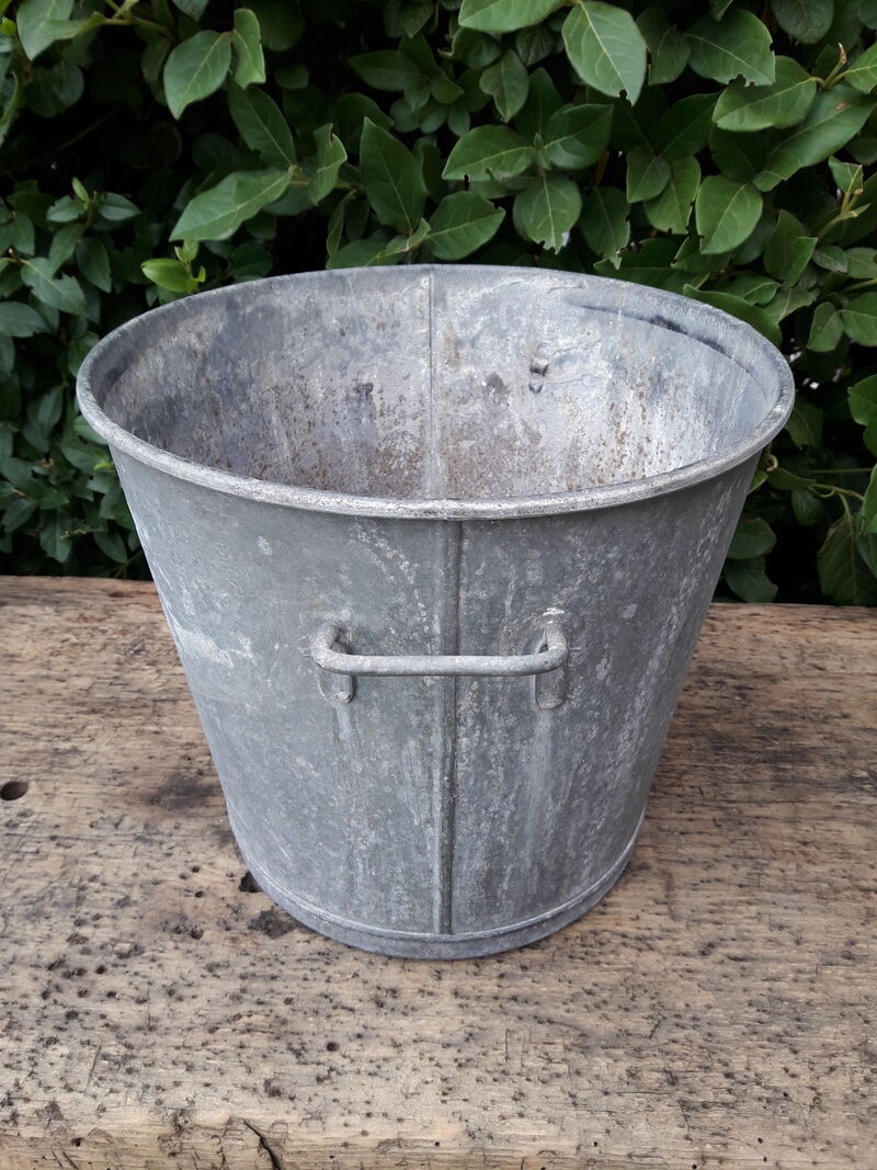 Washing machine h30cm in zinc garden