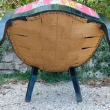 Pair of transition style armchairs