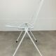 Pair of 50s steel wire chairs by Stella