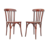 Paire de chaises de bistrot de Luterma