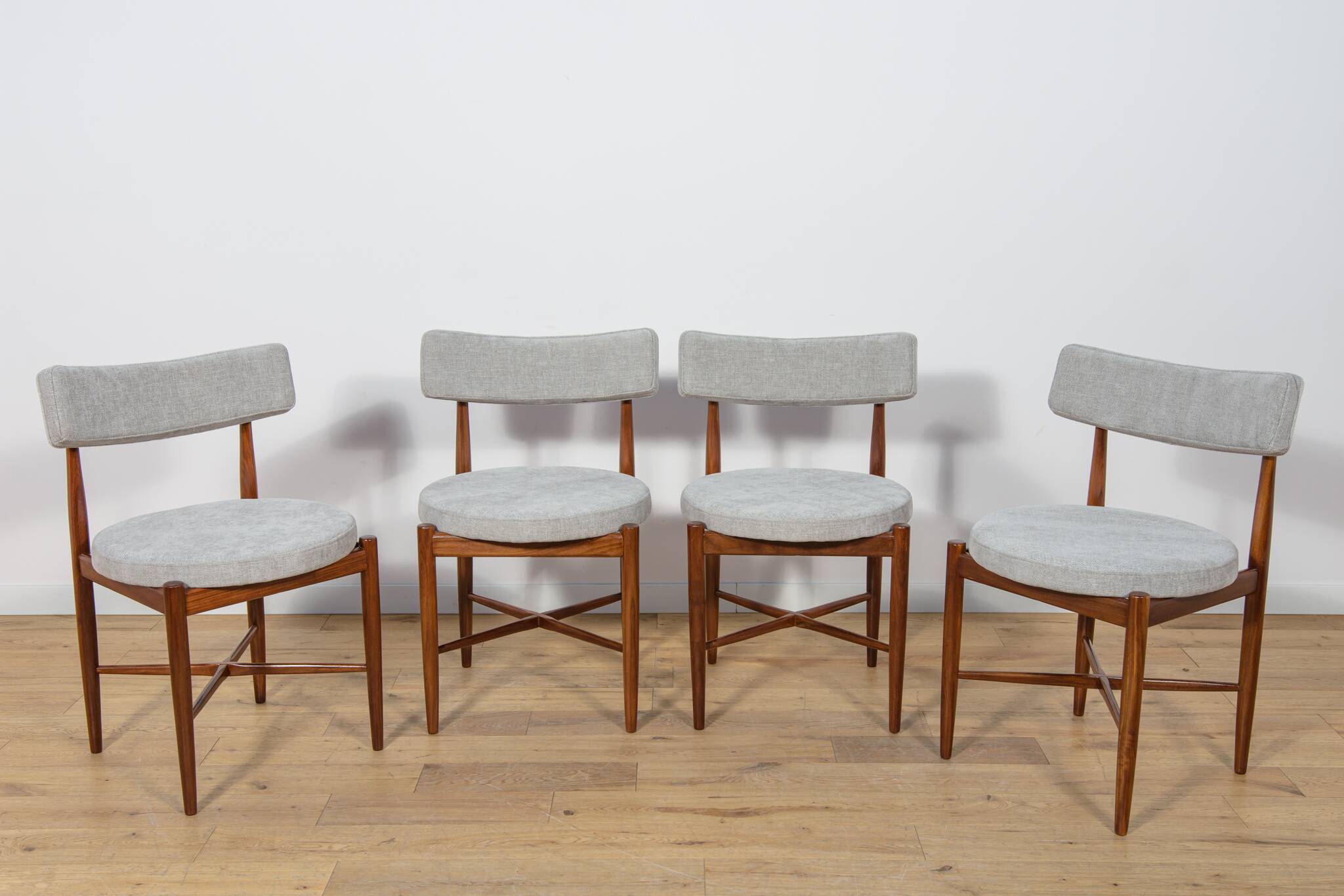 Mid-Century Teak Dining Chairs by Ib Kofod Larsen for G-Plan, 1960s.