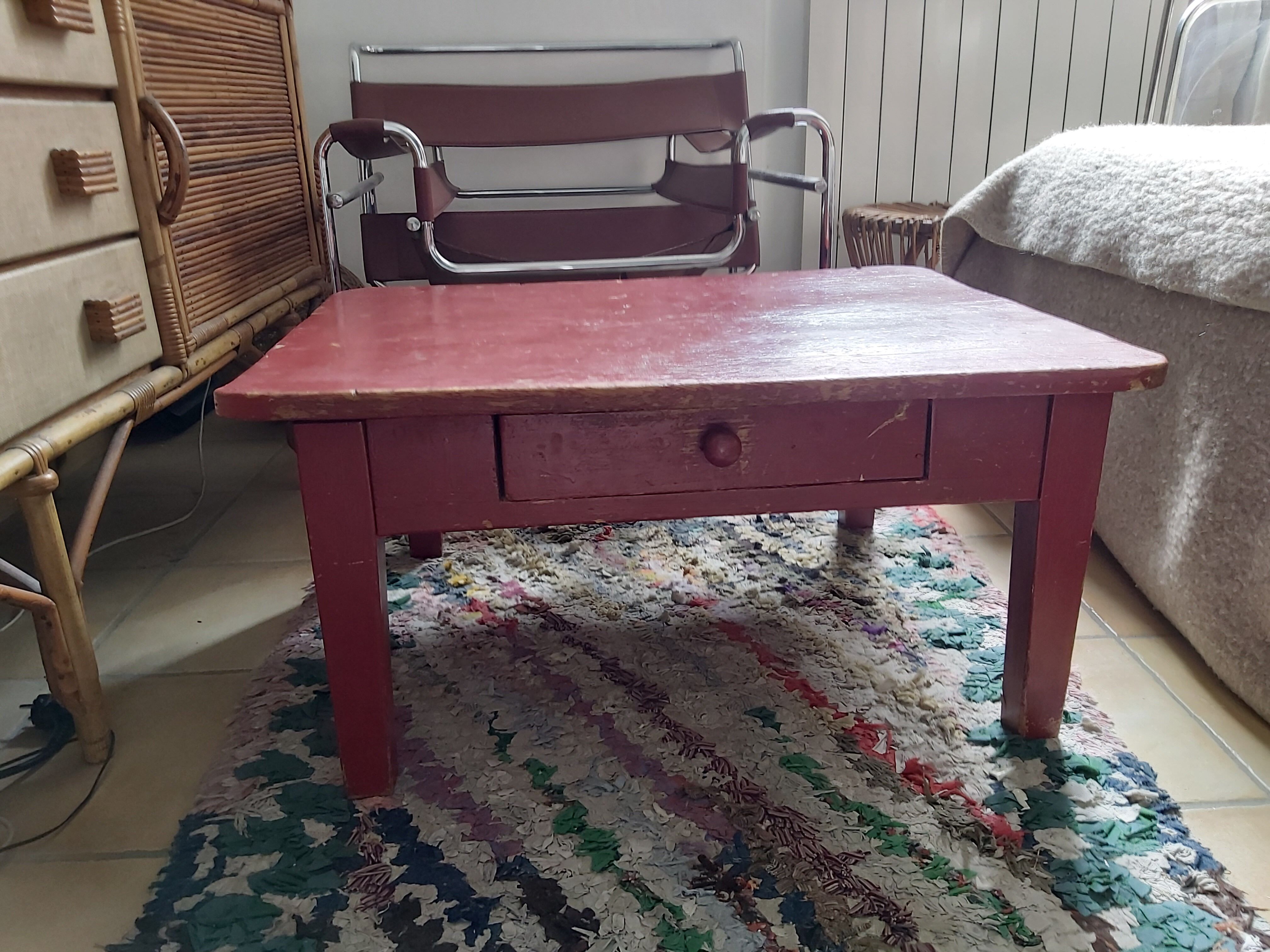 Vintage farm coffee table