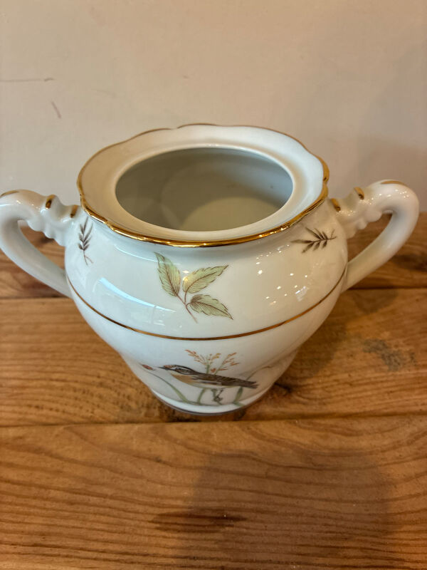 Service à café/thé en porcelaine de Limoges – Chapus Frères – Décor Oi