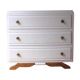 Commode années 60 rose poudré