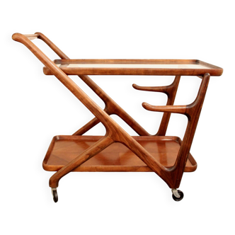 Cesare Lacca Italian fifties design serving cart for Cassina