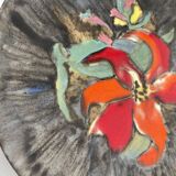 Rare plate bel delecourt quimper antique