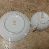 8 coffee, tea or chocolate cups & saucers Ferdinand Deshoulières