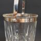 Vintage crystal ice bucket from Arc.