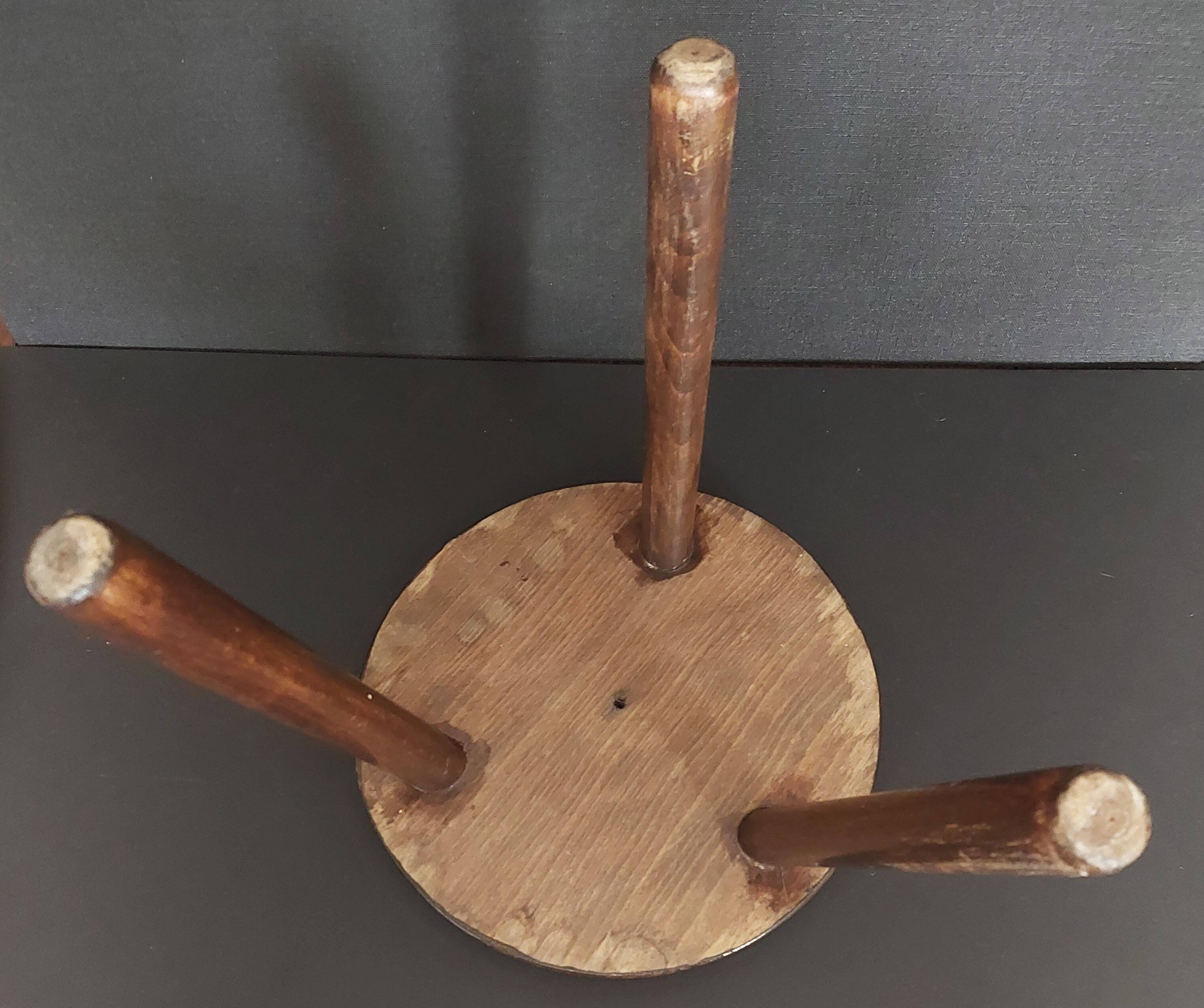 Tripod stool, 20th century furniture