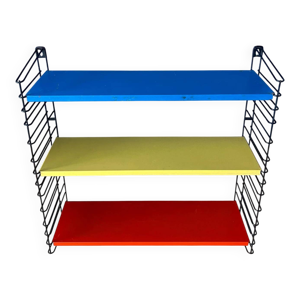 Étagère murale modulaire - rouge