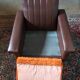 Vintage armchair in skaï