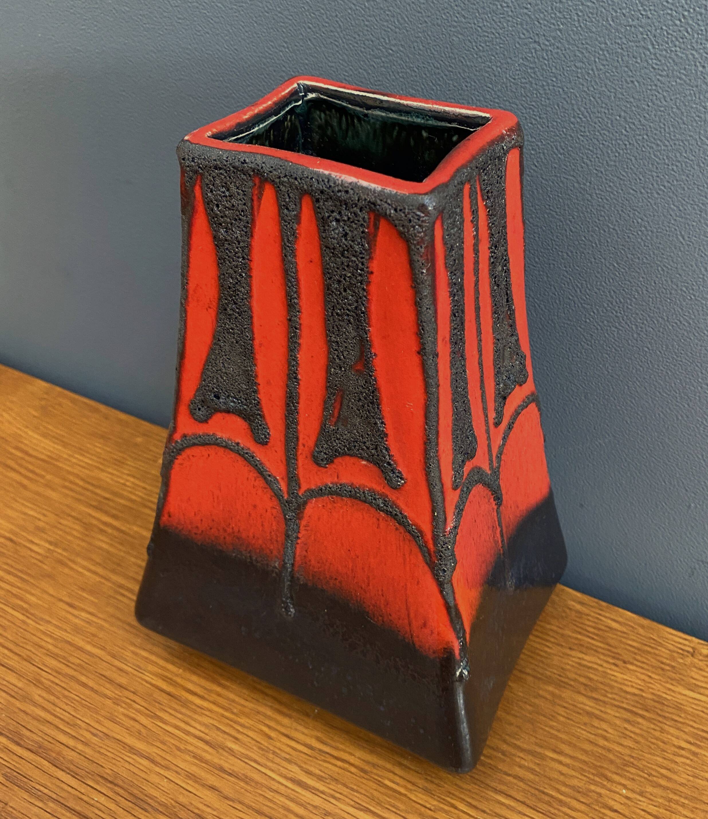 Fat lava vase by Fohr west Gemany model 342-20