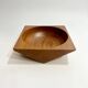 Scandinavian teak bowl by Söwe Konst Sweden, 1950s-1960s