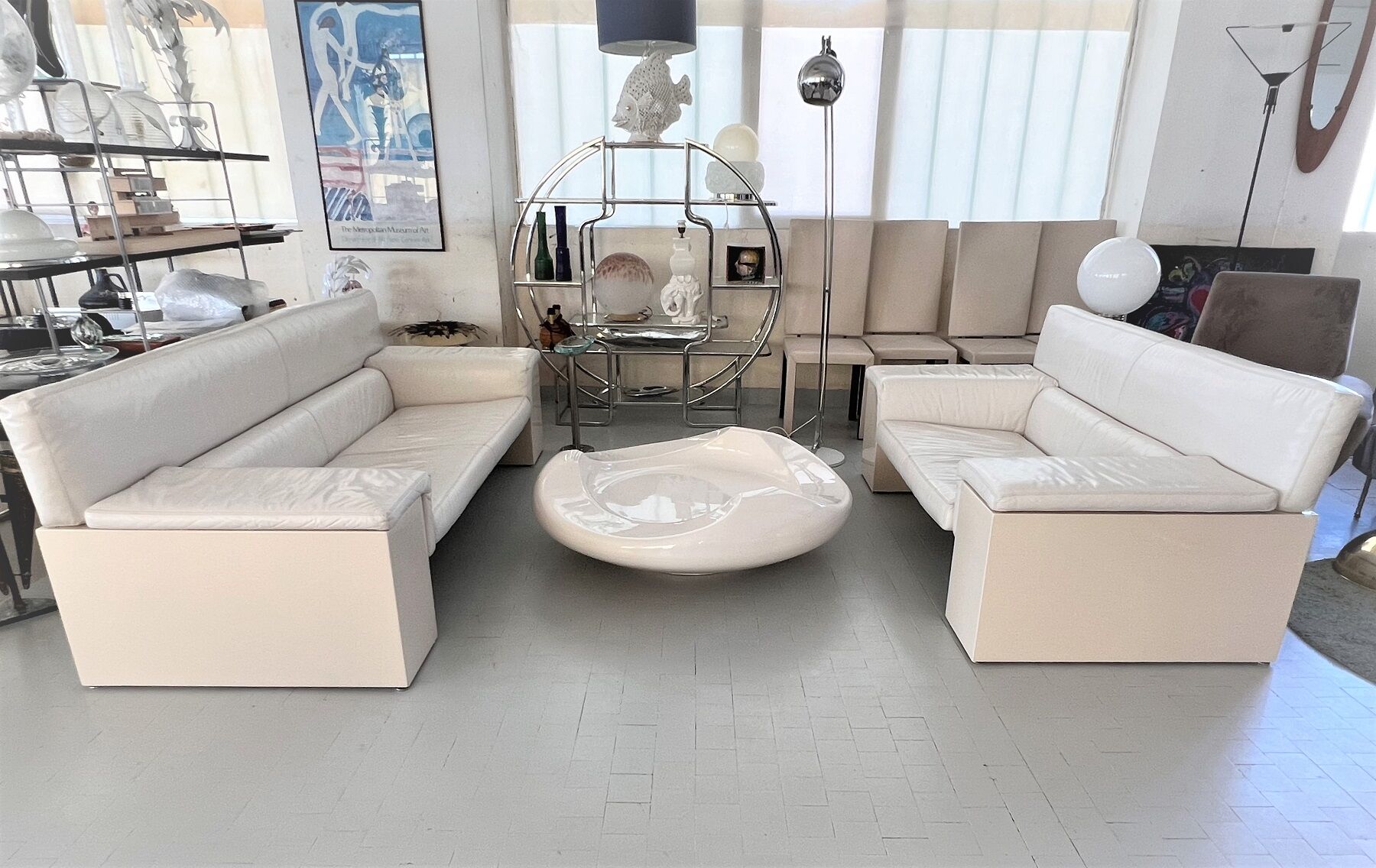 Cini Boeri two-seater sofa Knoll 'Brigadier'