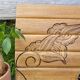 Art Deco wall rack