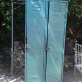 Wardrobe double cloakroom metal