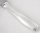 Alfénide, Christofle, Cirta, Art Deco, 6 silver-plated table knives.