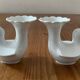Pair of Bareuther Waldsassen porcelain vases